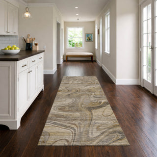 Dalyn Nexus NX6 Ivory Area Rug Runner Lifestyle Image Feature