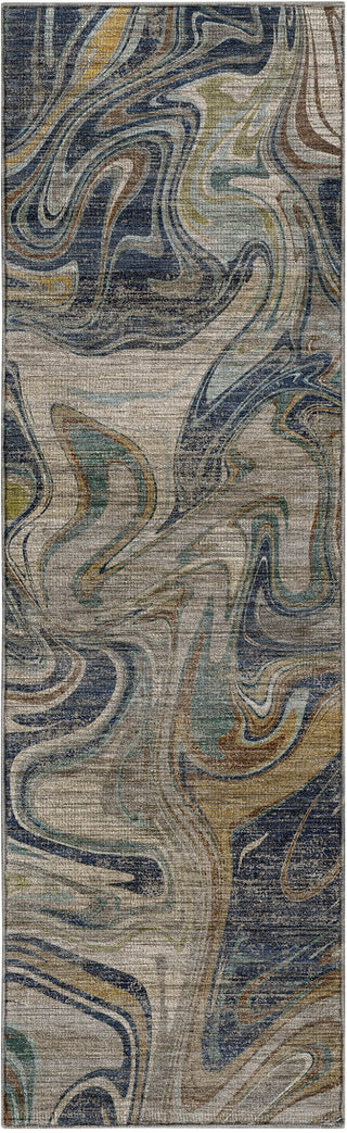 Dalyn Nexus NX6 Navy Area Rug Runner Main Image