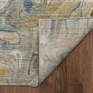 Dalyn Nexus NX6 Putty Area Rug Backing Image