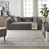 Nourison Nyle NYE03 Slate Multicolor Area Rug Room Image Feature