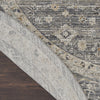 Nourison Nyle NYE03 Slate Multicolor Area Rug Corner Image