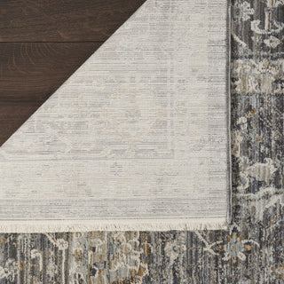 Nourison Nyle NYE03 Slate Multicolor Area Rug Corner Image