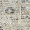Nourison Nyle NYE07 Light Blue Area Rug Swatch Image