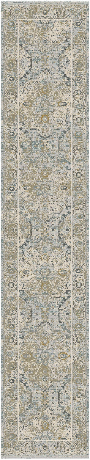 Nourison Nyle NYE07 Light Blue Area Rug Main Image