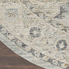 Nourison Nyle NYE07 Light Blue Area Rug Detail Image