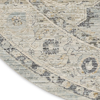 Nourison Nyle NYE07 Light Blue Area Rug Texture Image