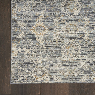 Nourison Nyle NYE08 Charcoal Area Rug Detail Image