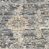 Nourison Nyle NYE08 Charcoal Area Rug Swatch Image