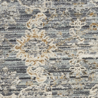 Nourison Nyle NYE08 Charcoal Area Rug Swatch Image