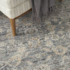 Nourison Nyle NYE08 Charcoal Area Rug Corner Image
