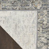 Nourison Nyle NYE08 Charcoal Area Rug Corner Image