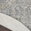 Nourison Nyle NYE08 Charcoal Area Rug Corner Image