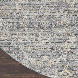 Nourison Nyle NYE08 Charcoal Area Rug Detail Image