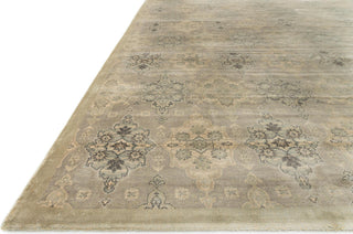 Loloi Nyla NY-09 Taupe / Gold Area Rug Round Image