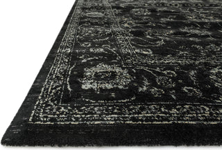 Loloi Nyla NY-14 Black Area Rug Round Image