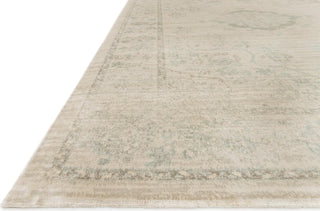 Loloi Nyla NY-15 Beige / Blue Area Rug Round Image