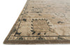 Loloi Nyla NY-24 Sand / Charcoal Area Rug Round Image Feature
