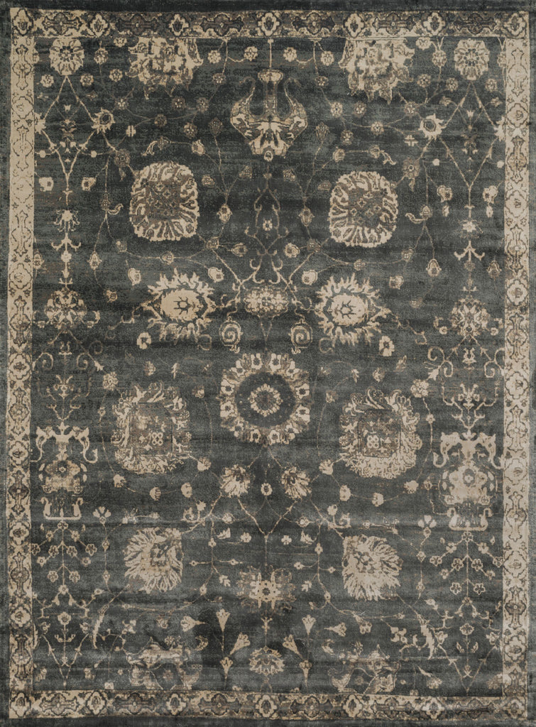 Loloi Nyla NY-25 Charcoal / Beige Area Rug main image