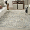 Nourison Oases OAE01 Grey Area Rug by Home Corner Image