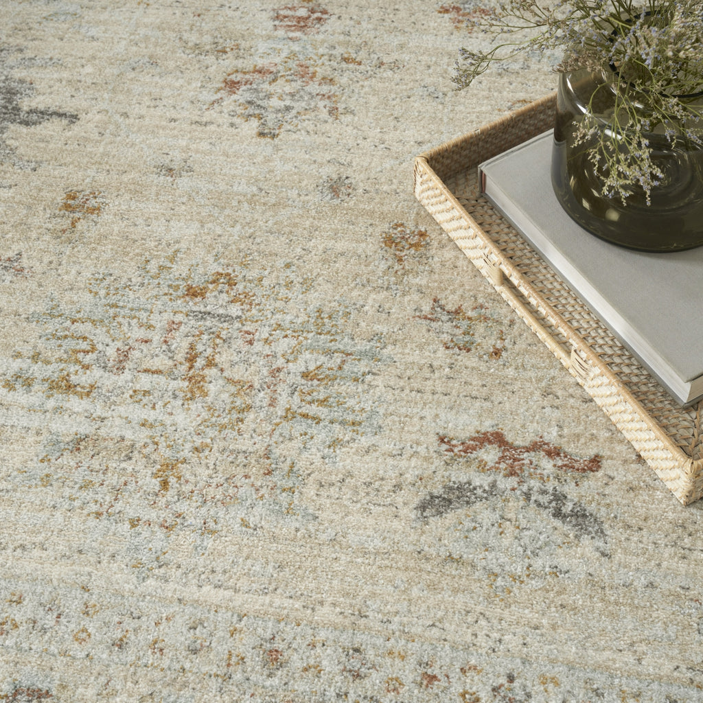 Nourison Oases OAE01 Ivory Beige Area Rug by Home Corner Image