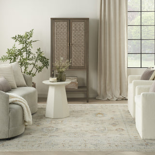 Nourison Oases OAE01 Ivory Beige Area Rug by Home Room Image Feature