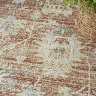 Nourison Oases OAE01 Terracotta Area Rug by Home Corner Image