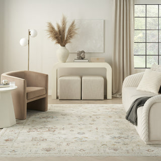 Nourison Oases OAE02 Beige Area Rug by Home Room Image Feature