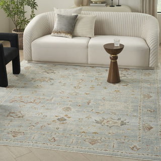 Nourison Oases OAE02 Light Blue Area Rug by Home Corner Image