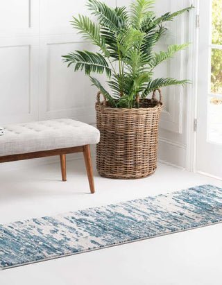 Unique Loom Oasis T-OSIS1 Blue Area Rug