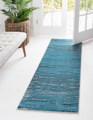 Unique Loom Oasis T-OSIS2 Blue Area Rug