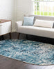 Unique Loom Oasis T-OSIS4 Blue Area Rug