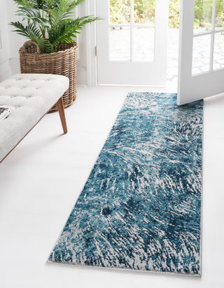 Unique Loom Oasis T-OSIS4 Blue Area Rug