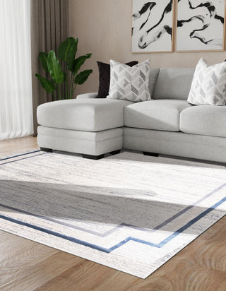 Unique Loom Oasis T-OSIS5 Gray Area Rug