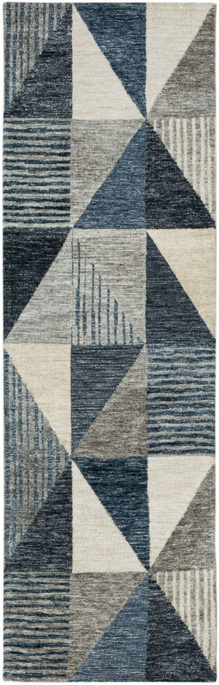 Karastan Bowen Oblique Blue Area Rug by Drew and Jonathan 