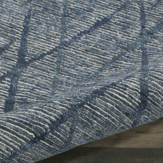 Nourison Ocean OCP02 Indigo Area Rug by Reserve Collection