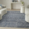 Nourison Ocean OCP02 Indigo Area Rug by Reserve Collection