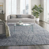 Nourison Ocean OCP02 Indigo Area Rug by Reserve Collection