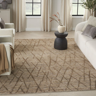 Nourison Ocean OCP02 Saddle Area Rug by Reserve Collection