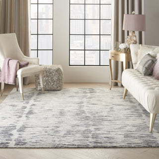 Nourison Ocean OCP03 Cream/Charcoal Area Rug by Reserve Collection