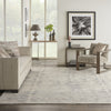 Nourison Ocean OCP03 Ivory/Slate Area Rug by Reserve Collection