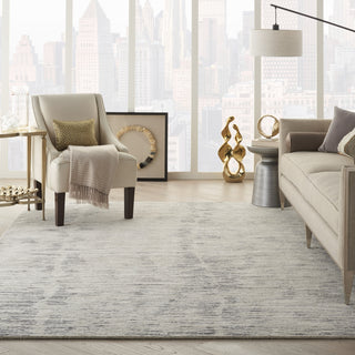 Nourison Ocean OCP03 Ivory/Slate Area Rug by Reserve Collection