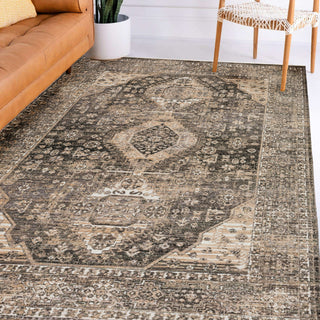 Dalyn Odessa OD2 Graphite Area Rug Lifestyle Image Feature