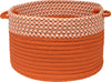 Colonial Mills Houndstooth Dipped Basket OD21 Orange