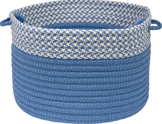 Colonial Mills Houndstooth Dipped Basket OD52 Blue Ice