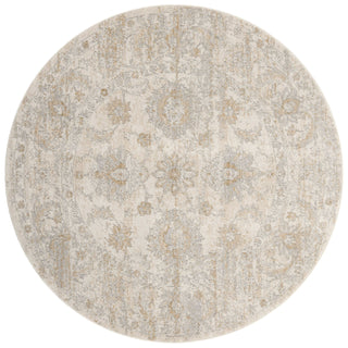 Loloi Odette ODT-03 Ivory/Beige Area Rug Round Image