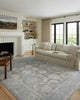 Loloi II Odette ODT-03 Sky/Beige Area Rug Lifestyle Image Feature