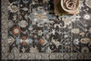 Loloi II Odette ODT-04 Charcoal/Multi Area Rug Lifestyle Image Feature