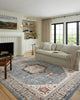 Loloi II Odette ODT-06 Sky/Multi Area Rug Lifestyle Image Feature