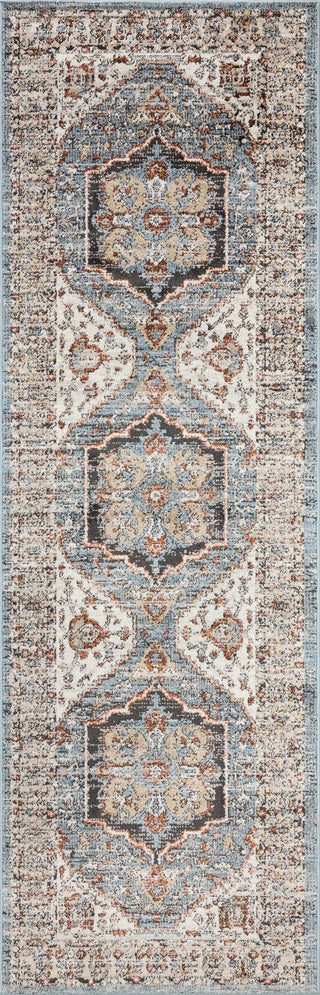 Loloi Odette ODT-06 Sky/Multi Area Rug Runner Image