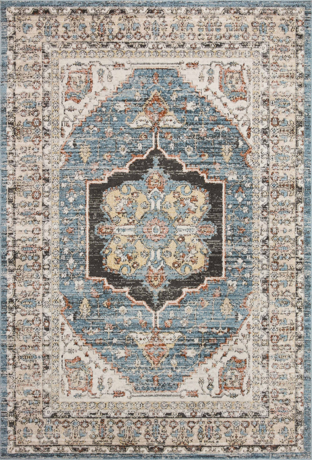 Oberti Rugs Loloi II Odette ODT-06 Sky/Multi Area Rug – Incredible Rugs and Decor